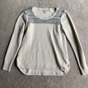 Toad&Co 100% wool sweater